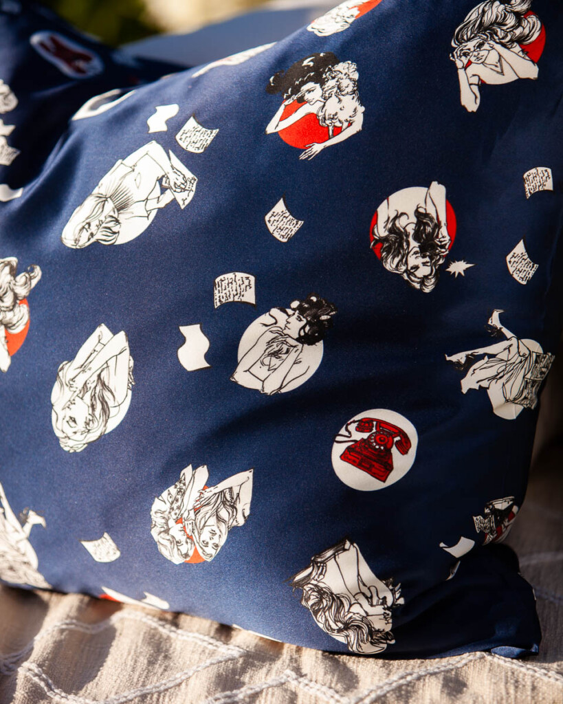 spadiora jedwabna poszewka na poduszke gadu gadu