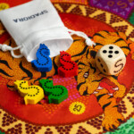 apaszka jedwabna dwustronna fauna spadiora 18