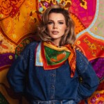 apaszka jedwabna dwustronna fauna spadiora 21