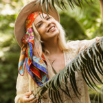 apaszka jedwabna dwustronna fauna spadiora 9