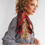 apaszka jedwabna dwustronna wisnie spadiora 31