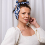 gumka scrunchie z szarfa duma spadiora 4