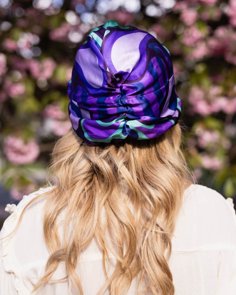 jedwabny turban premium kalejdoskop spadiora 3