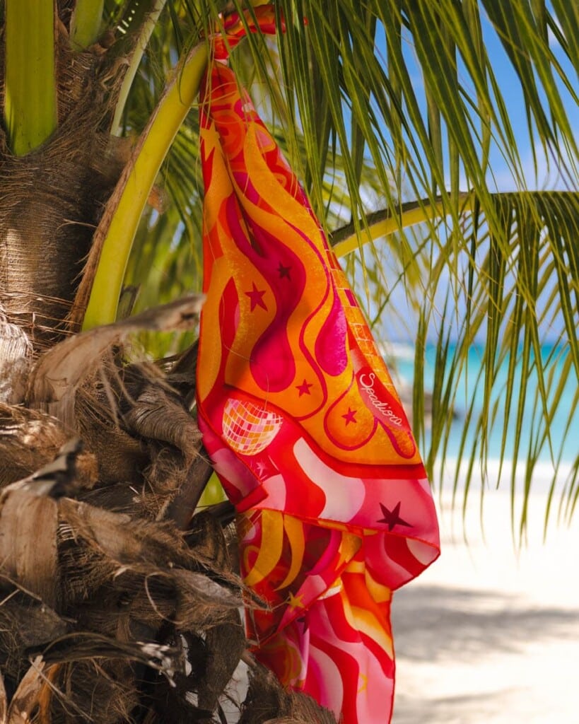 apaszka jedwabna dwustronna rozkosz spadiora 17