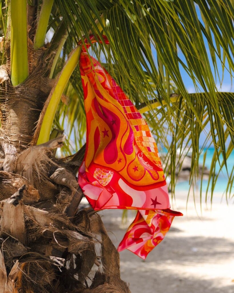 apaszka jedwabna dwustronna rozkosz spadiora 18