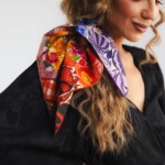 apaszka jedwabna dwustronna frykasy spadiora 15