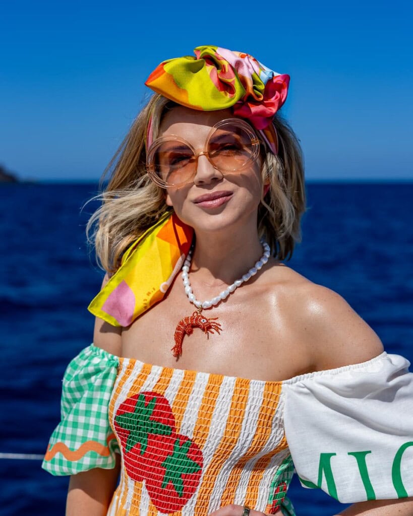 apaszka jedwabna dwustronna self love first spadiora 23