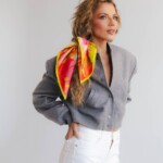 apaszka jedwabna dwustronna self love first spadiora 3