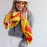 apaszka jedwabna dwustronna self love first spadiora 4