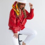 apaszka jedwabna dwustronna self love first spadiora 8