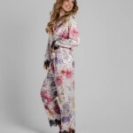 jedwabna pizama senso kwiaty zodiaku zestaw z dlugimi spodniami spadiora 6