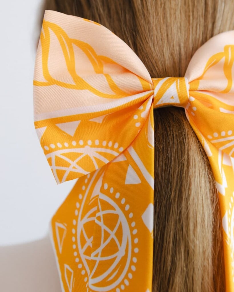 jedwabna kokarda do wlosow carma totem spadiora 2