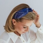 jedwabna opaska do wlosow z supelkiem latarnia spadiora 1