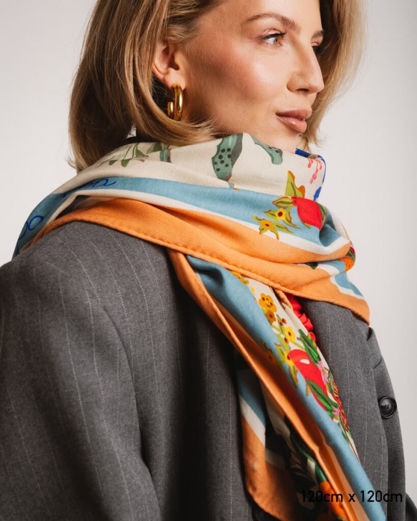 chusta welniano jedwabna dwustronna dojrzalosc spadiora 8