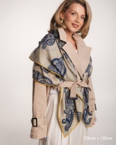 chusta welniano jedwabna dwustronna duma spadiora 4