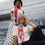 chusta welniano jedwabna dwustronna feminimal bordo wiwat spadiora 5