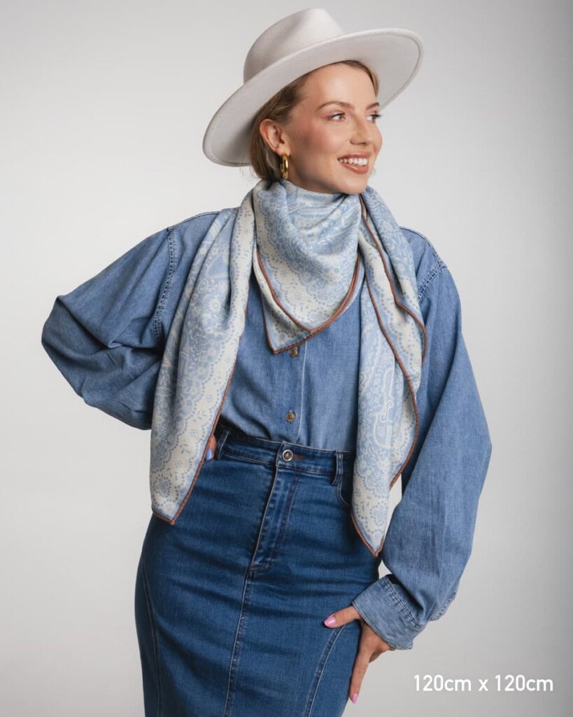 chusta welniano jedwabna dwustronna koronka blawatna spadiora 7