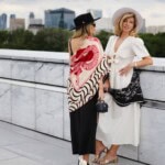 chusta welniano-jedwabna dwustronna rok weza feminimal czarna spadiora 6