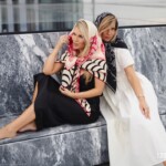 chusta welniano-jedwabna dwustronna rok weza feminimal czarna spadiora 8