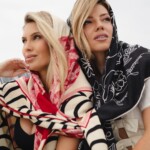 chusta welniano-jedwabna dwustronna rok weza feminimal czarna spadiora 9