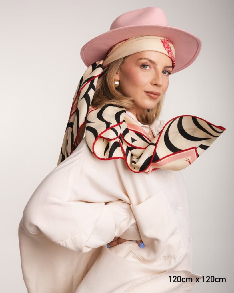 chusta welniano jedwabna dwustronna rok weza spadiora 9