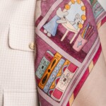 chusta welniano jedwabna dwustronna rozowe szeptane opowiesci spadiora 4