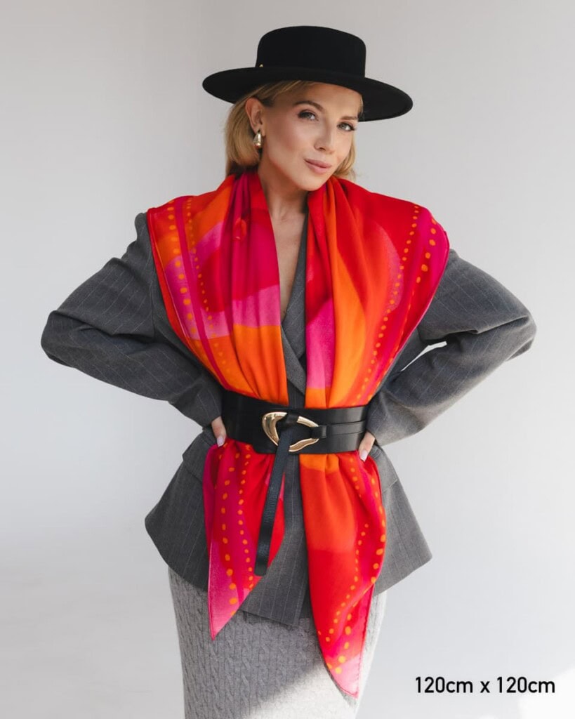 chusta welniano jedwabna dwustronna nazywaj ja jak chcesz spadiora 2