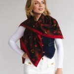 chusta welniano jedwabna dwustronna wisnie spadiora 6