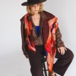 chusta welniano jedwabna dwustronna zywioly spadiora 1