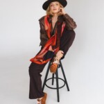 chusta welniano jedwabna dwustronna zywioly spadiora 3