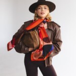 chusta welniano jedwabna dwustronna zywioly spadiora 8