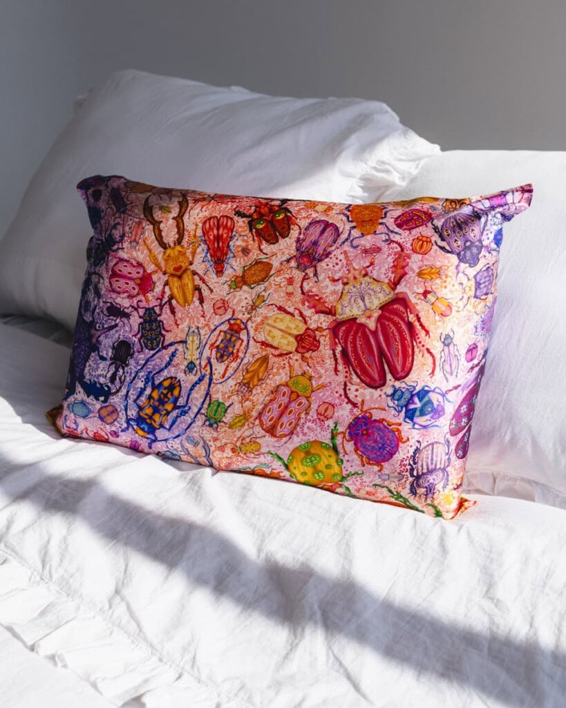 jedwabna poszewka na poduszkę zuki spadiora