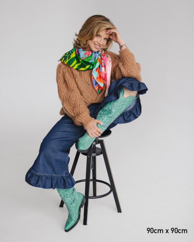 apaszka jedwabna dwustronna sen spadiora 1