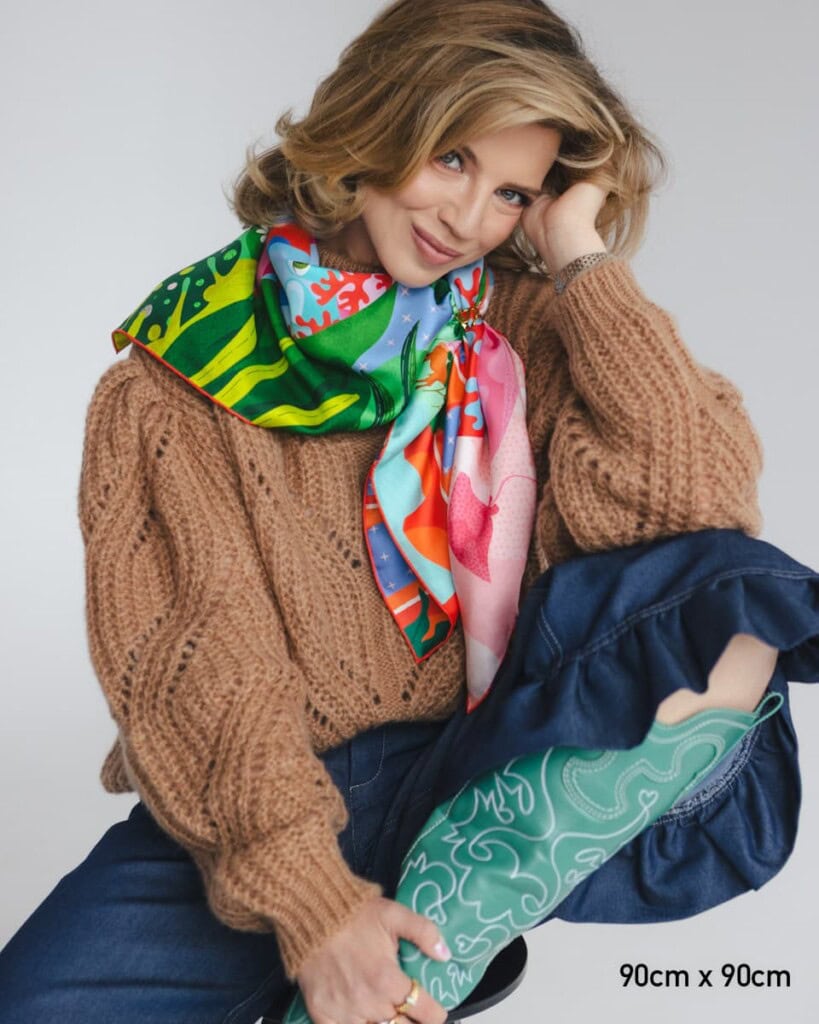 apaszka jedwabna dwustronna sen spadiora 2