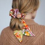 gumka scrunchie z szarfa frykasy spadiora 2