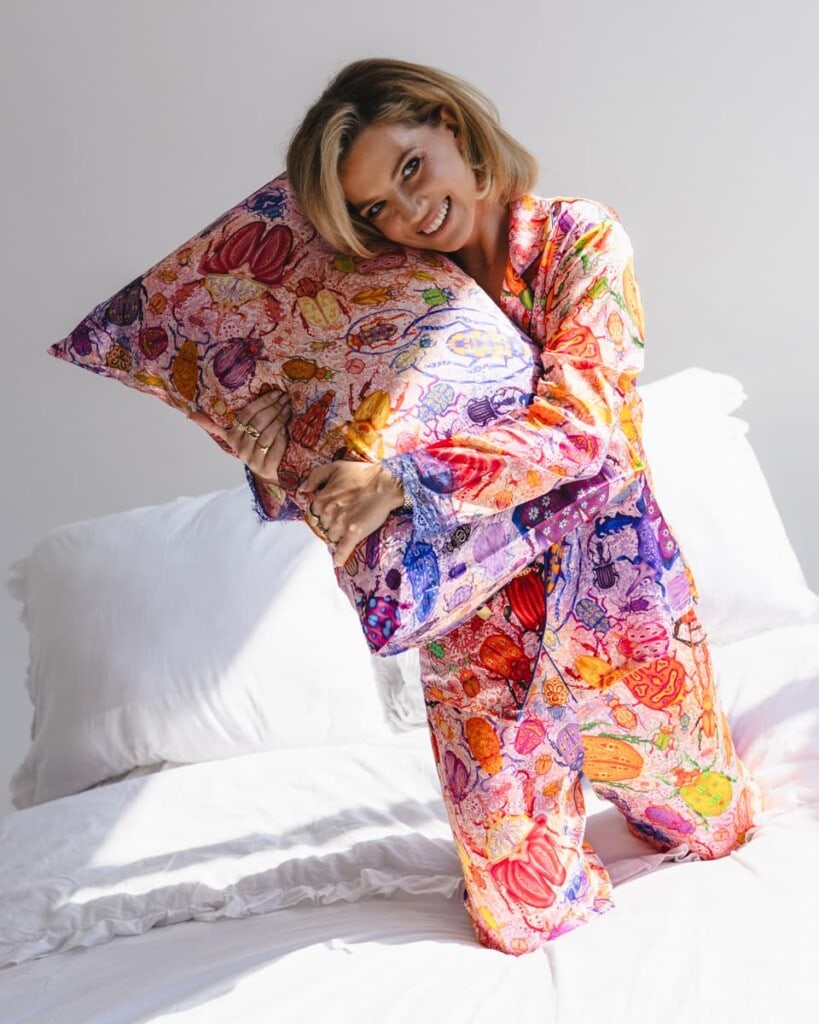 jedwabna pizama senso zuki zestaw z dlugimi spodniami spadiora 15