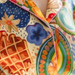 jedwabna satynowa pizama vesperto frykasy z dlugim rekawem i szortami spadiora 15