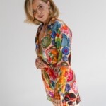 jedwabna satynowa pizama vesperto frykasy z dlugim rekawem i szortami spadiora 8