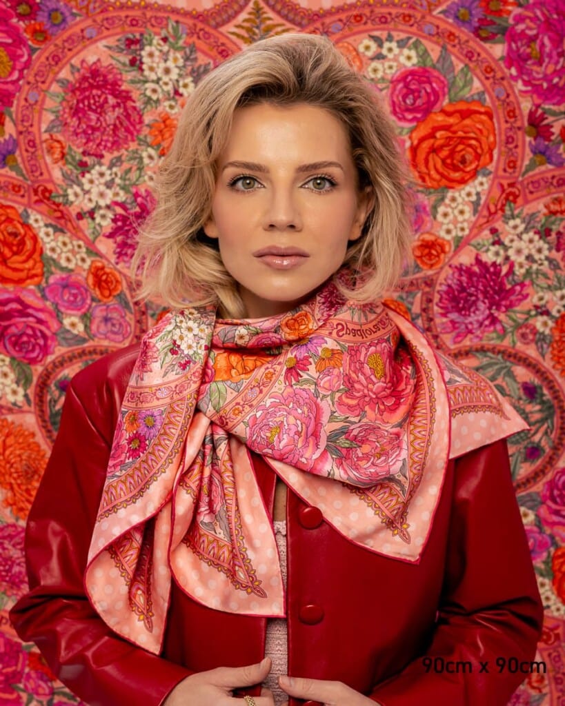 apaszka jedwabna dwustronna rantuch spadiora 7