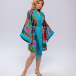 jedwabne kimono kwiaty podwodne spadiora 5