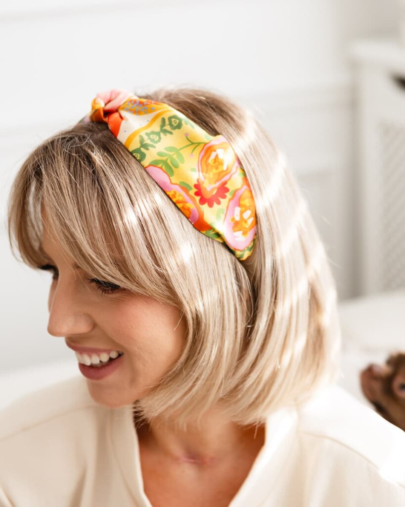 jedwabna opaska do wlosow z supelkiem frykasy spadiora 2