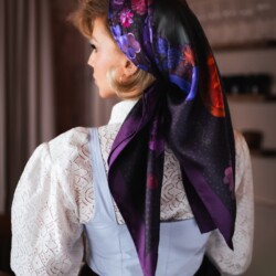 apaszka jedwabna dwustronna powidla spadiora 5