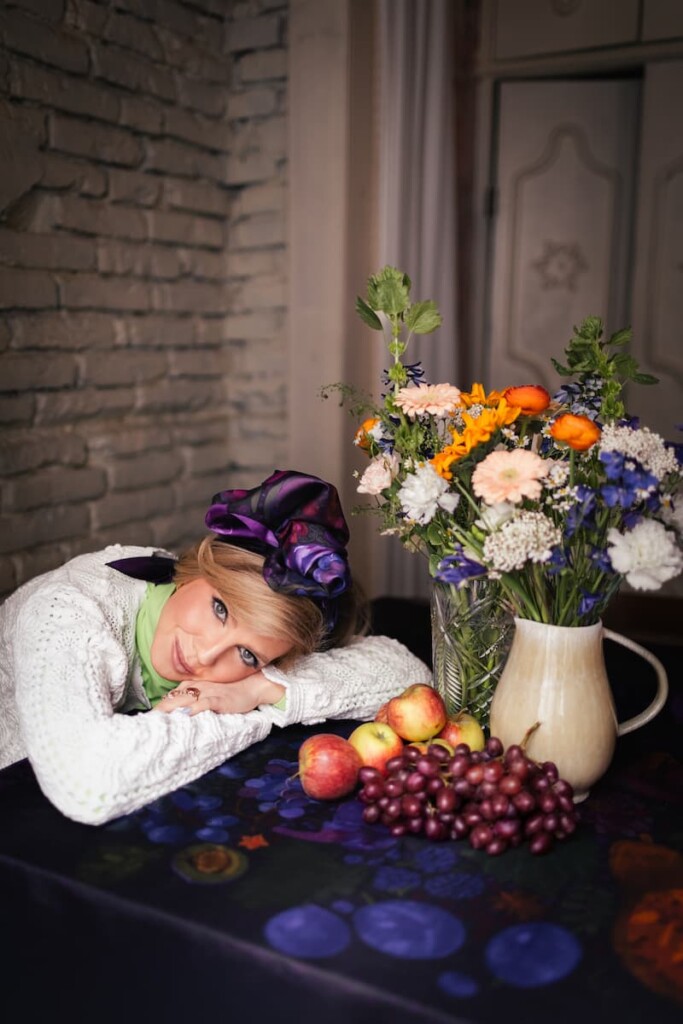 apaszka jedwabna dwustronna powidla spadiora 9