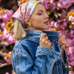 apaszka jedwabna dwustronna sakura w swietle dnia spadiora 8