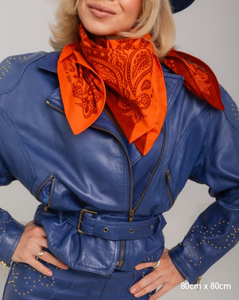 bandana rodeo czerwien spadiora 3