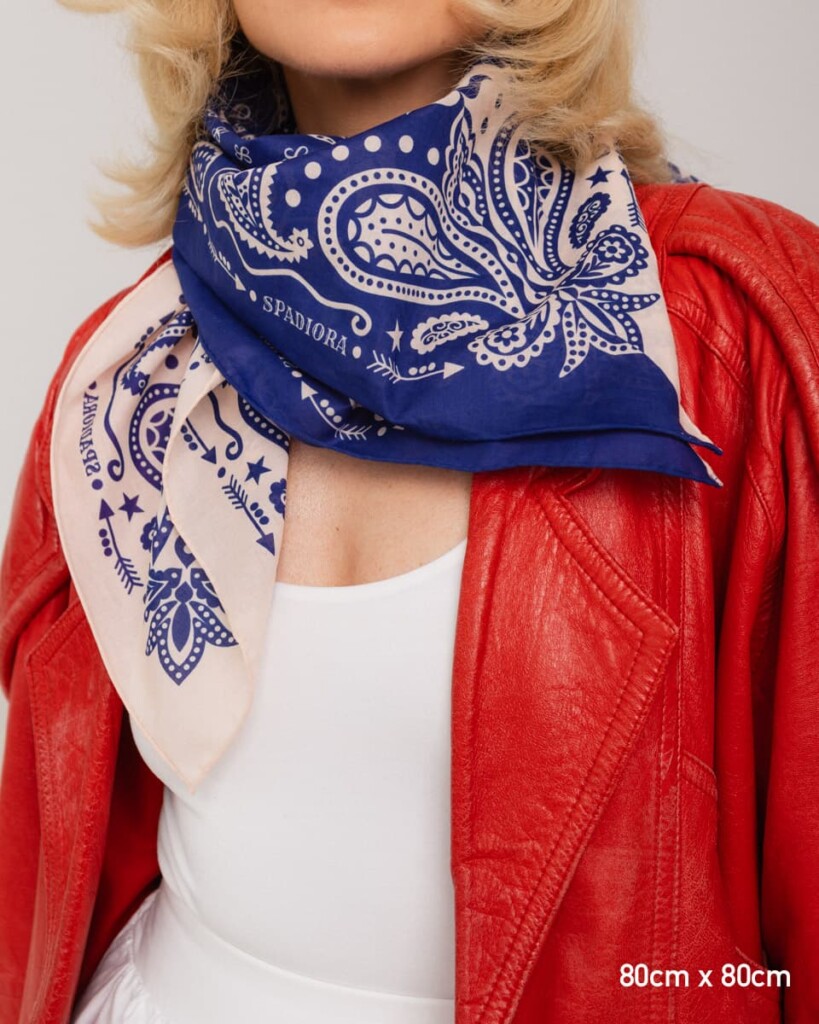 bandana rodeo granat spadiora 3