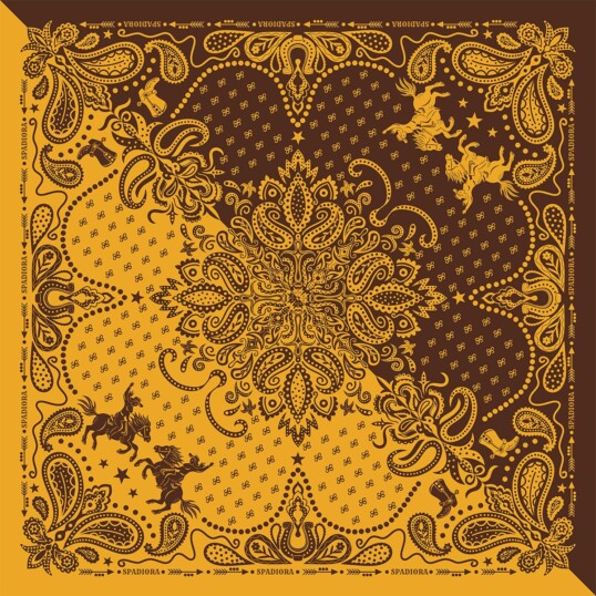wzor rodeo sepia spadiora